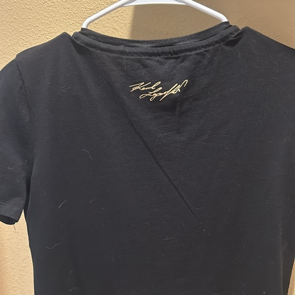 Karl lagerfeld Paris t-shirt excellent condition size xs - Picture 2 of 3